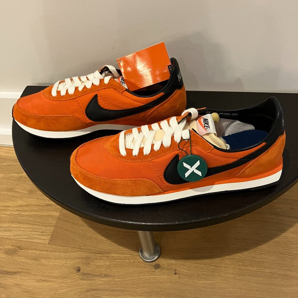Nike Waffle Trainer 2 SP - Never Worn - Orange and Black